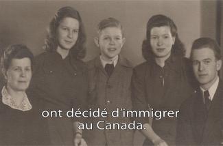 Un portrait de famille des années 1950.