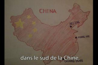 Carte de la Chine.